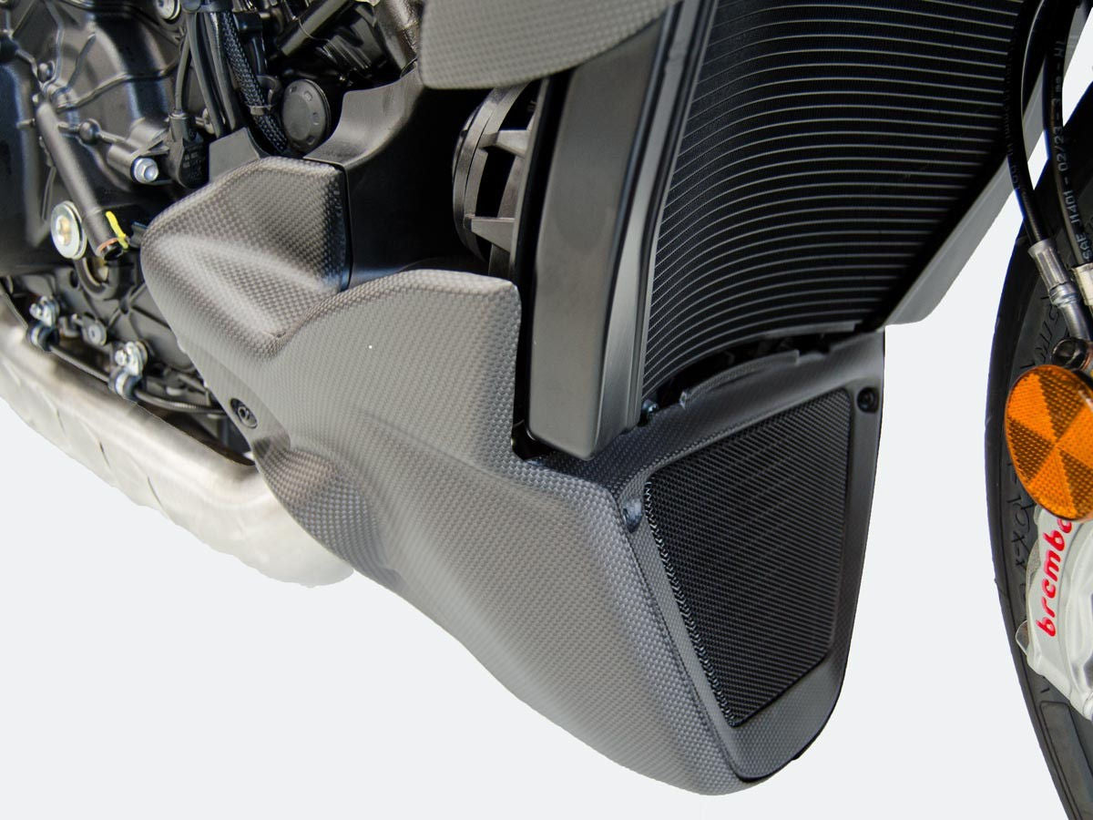Ducabike DBK Carbon Fiber Oil Cooler Frame Cover For Ducati Diavel V4