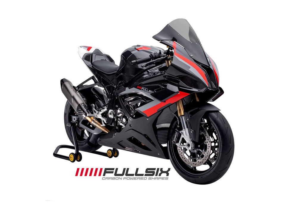 Fullsix Carbon Carbon Windscreen - Light Dark