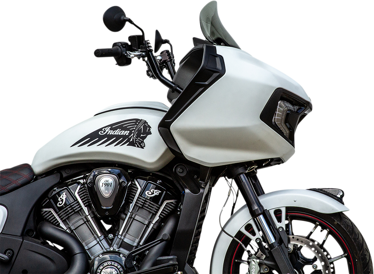 Klock Werks Flare® Windshield - 11" - Tinted - '20-'25 Indian