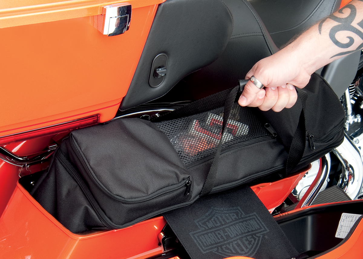 Drag Specialties Seats Saddlebag Liners - Black - FL '93-'13