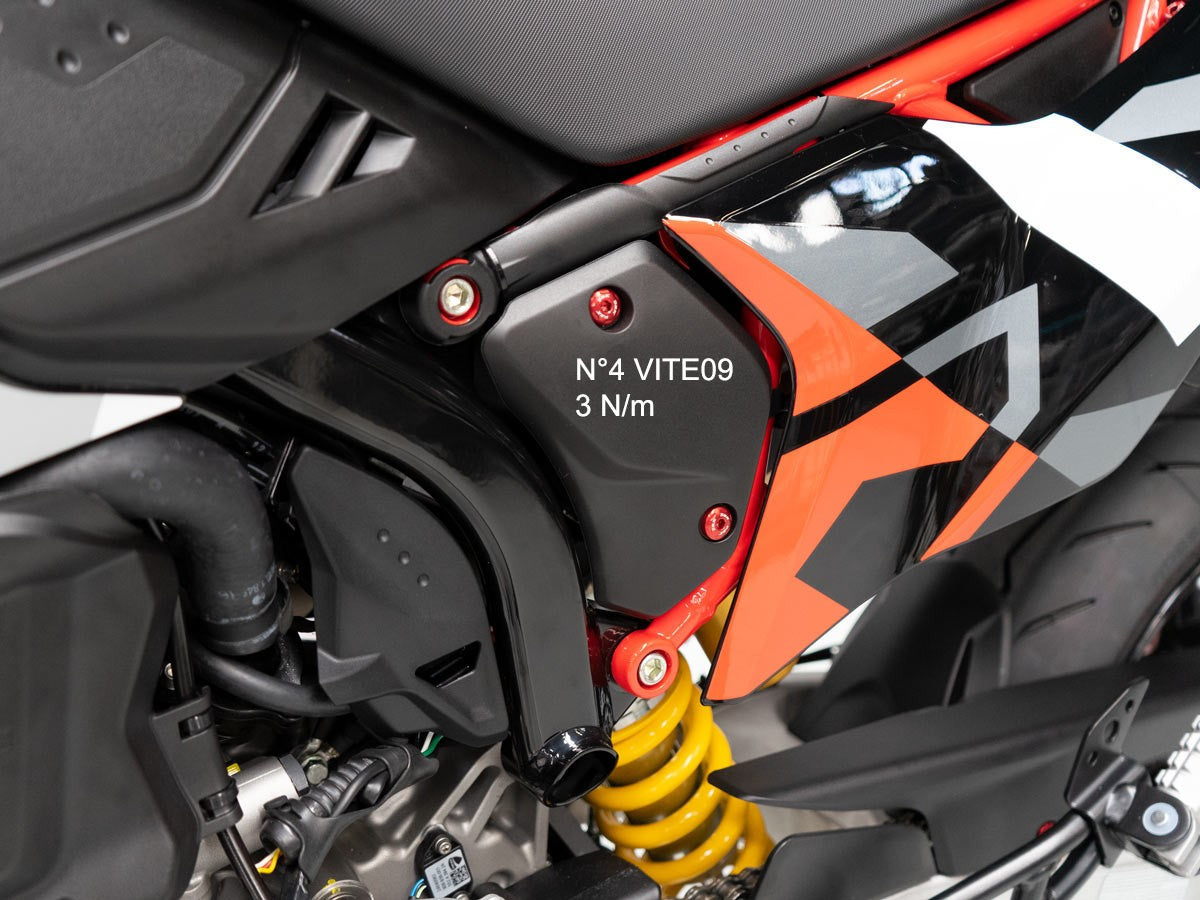 Ducabike DBK KVT80 HM 698 Frame Panels Screw Kit