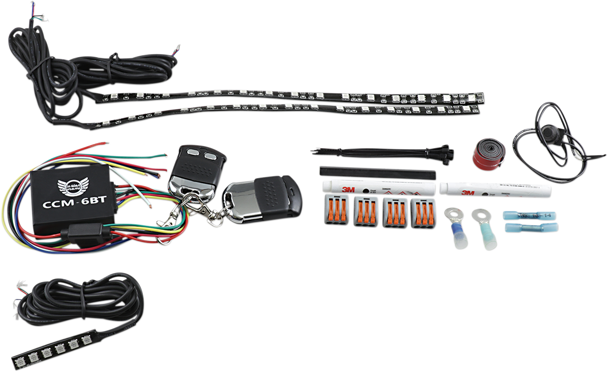 Custom Dynamics Lighted Engine Kit - Indian