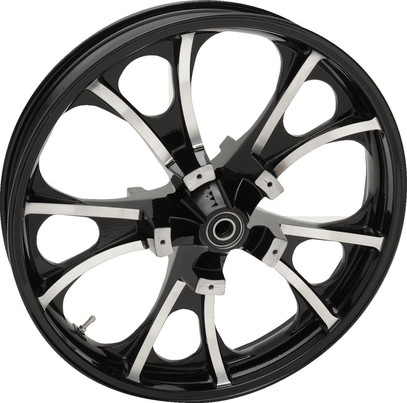Coastal Moto Wheel - Largo 3D - Front - Dual Disc/With ABS - Black Cut - 21x3.5
