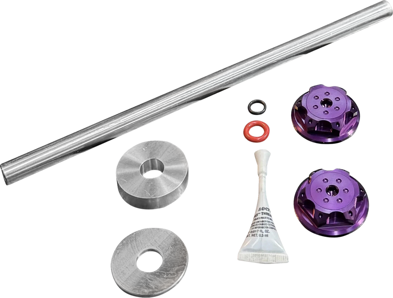 Paul Yaffe Bagger Nation Standard Turret Front Axle Cover Kit For Y-Axle Rod
