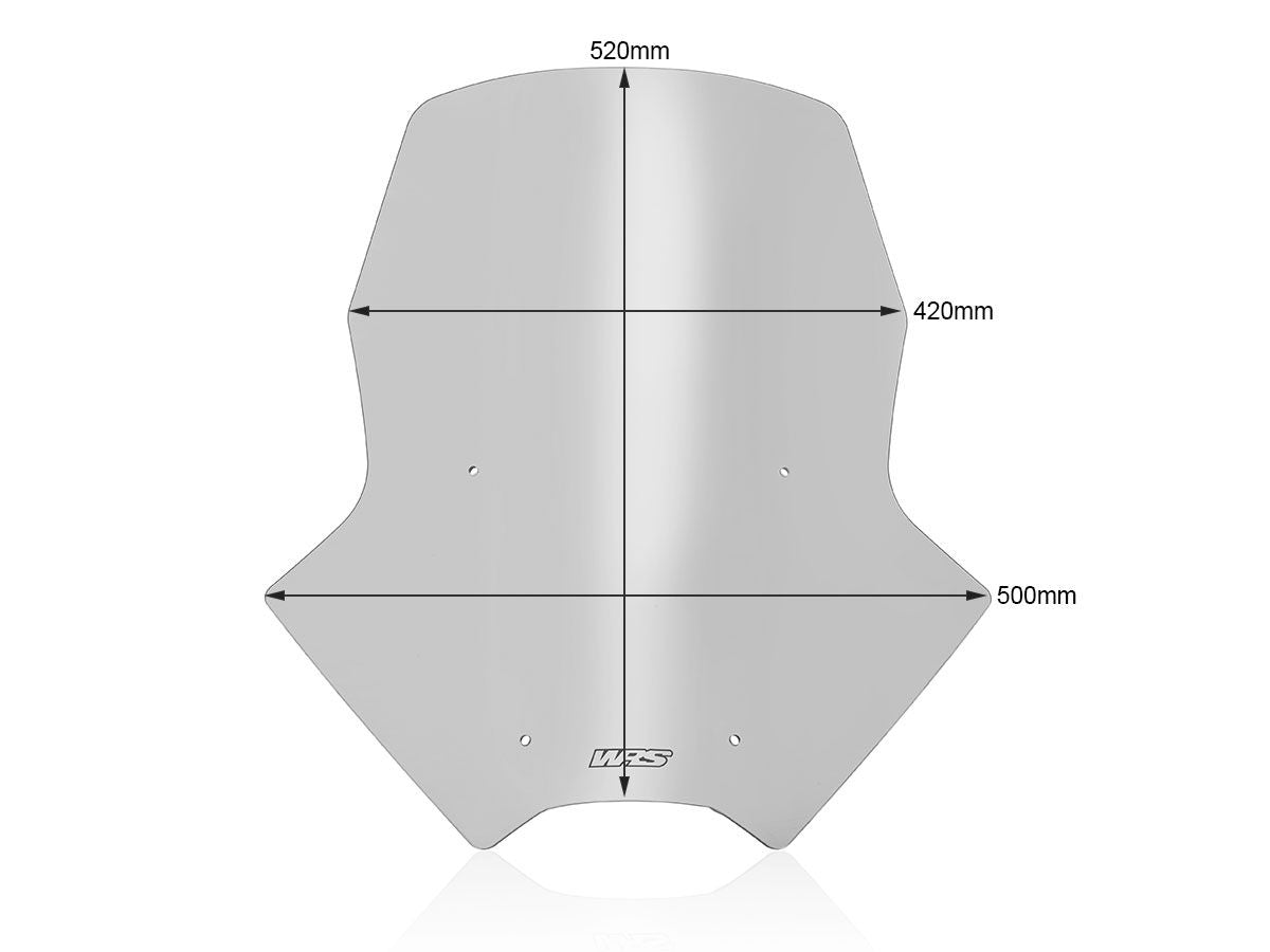 WRS Touring Windscreen Sym Jet X 125 2023-2026