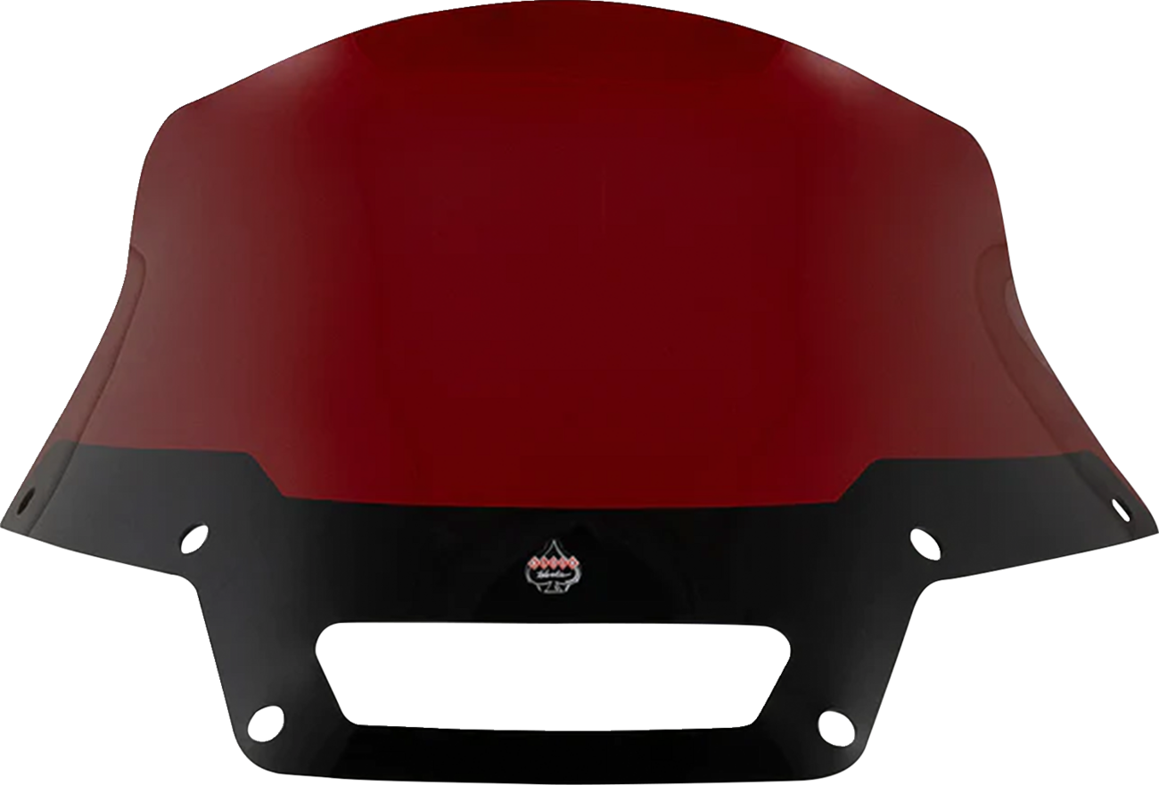 Klock Werks Kolor Flare® Windshield - 8" - Red - '22-'25 FXLRST