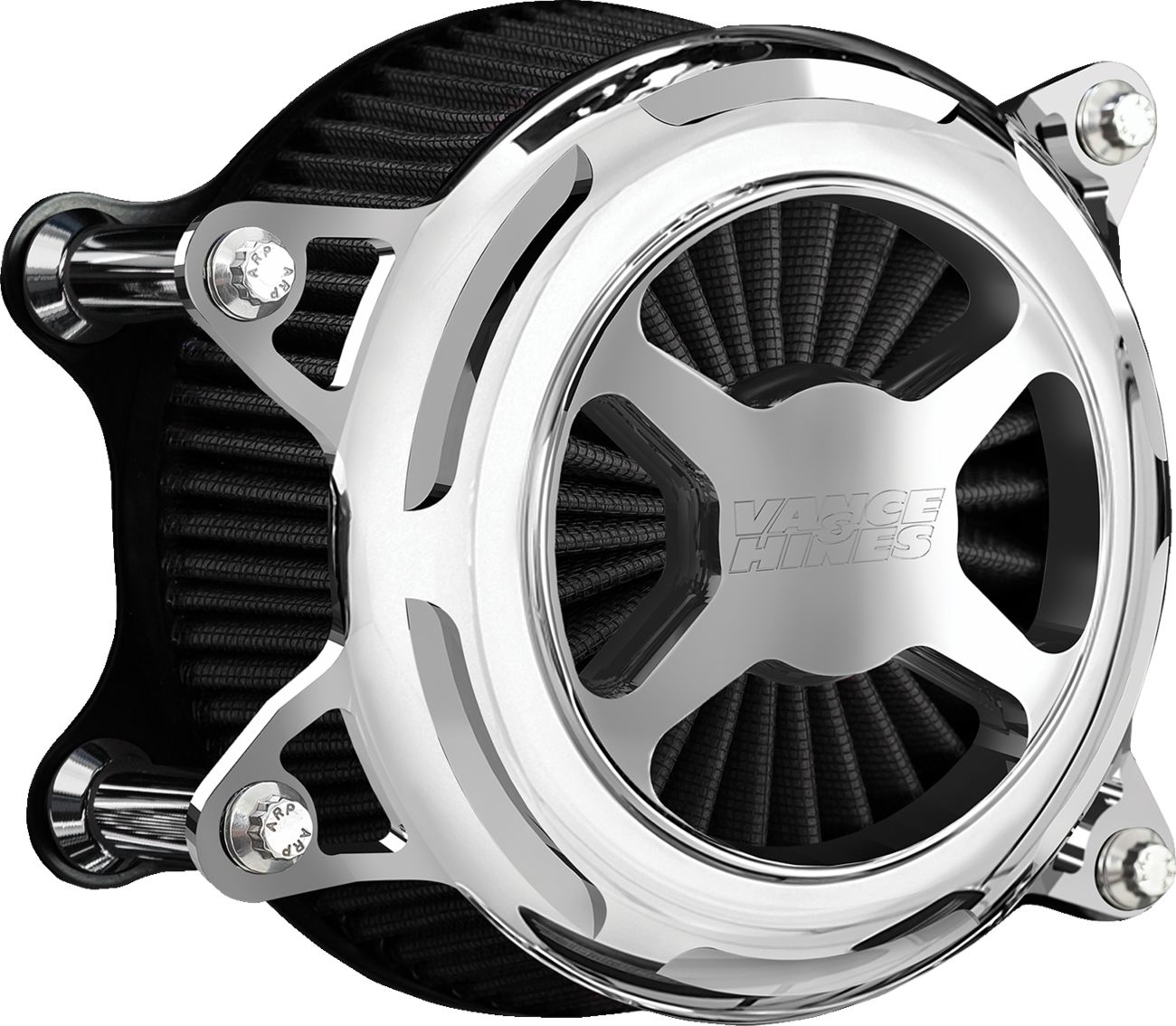 Vance & Hines VO2 X Air Intake Kit - Chrome