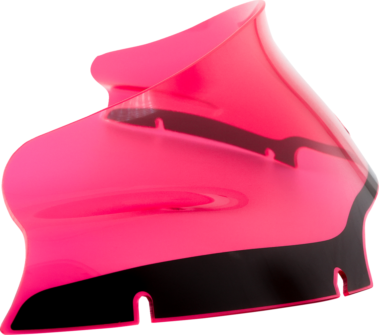 Klock Werks Ice Flare® Windshield - 6" - Pink Ice - '15-'25 FLTR