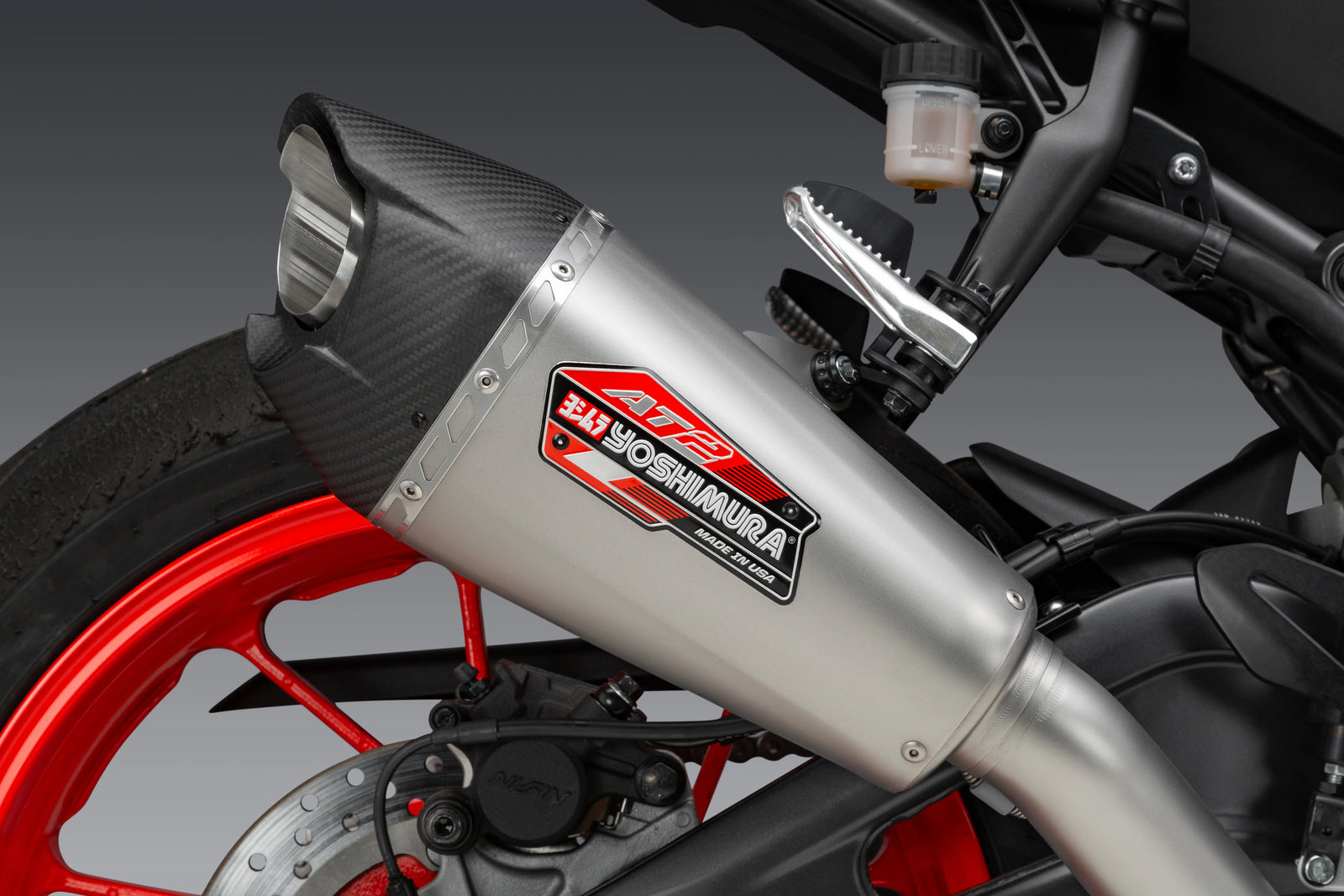 Yoshimura YZF-R7 22-26 Stainless High Mount Muffler Kit