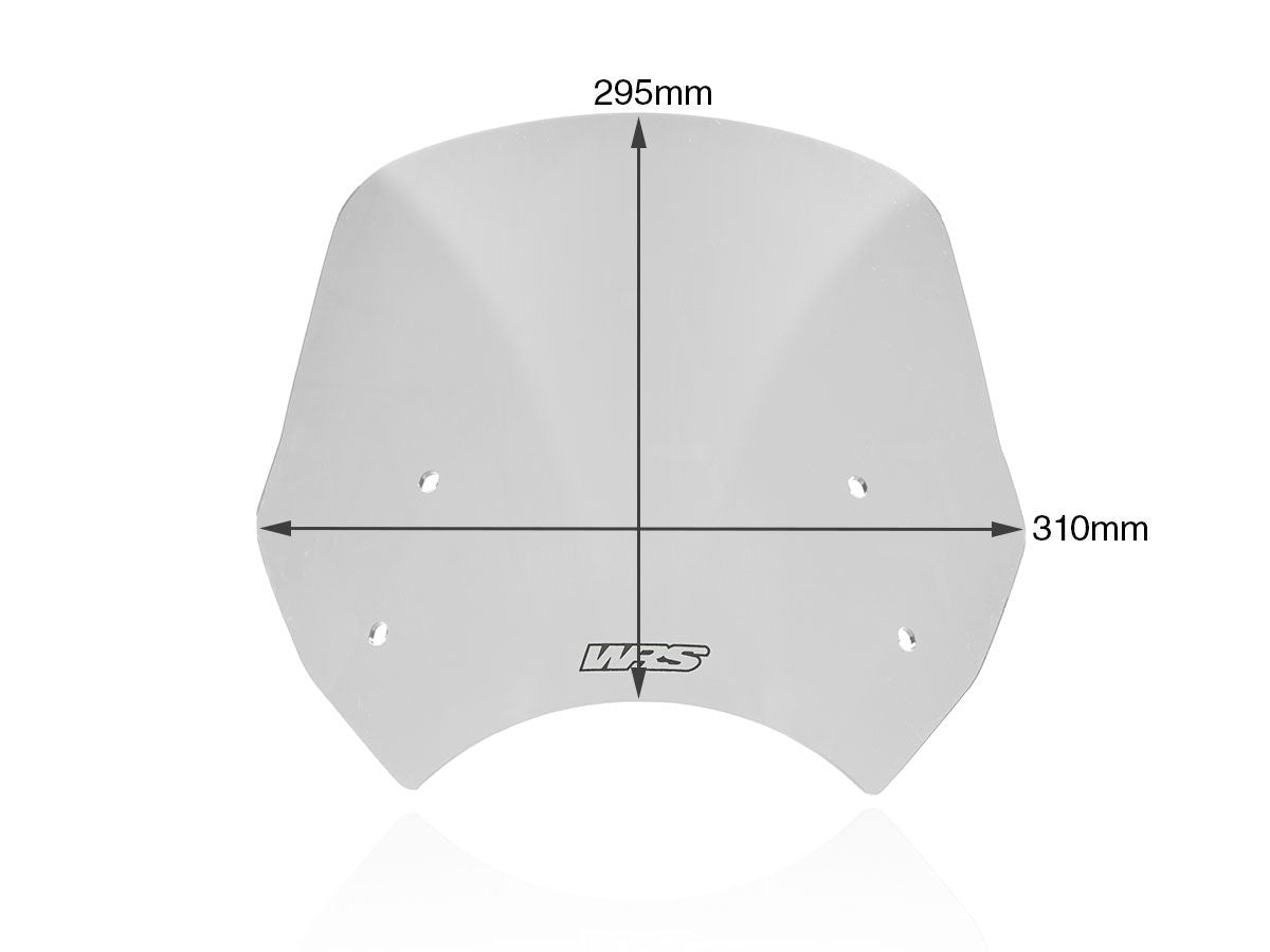 WRS Touring Windscreen Benelli Leoncino 500 2017-2024 / Leoncino 500 Trail 2021-2026
