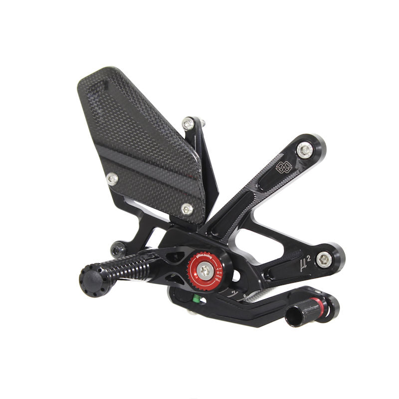Gilles Tooling MUE2 Adjsutable Racing Rear Sets For Yamaha R1 R1M