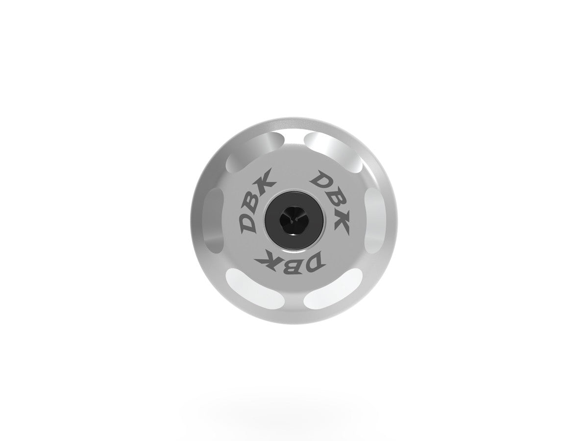 Ducabike DBK CM10 Handlebar Caps - Silver
