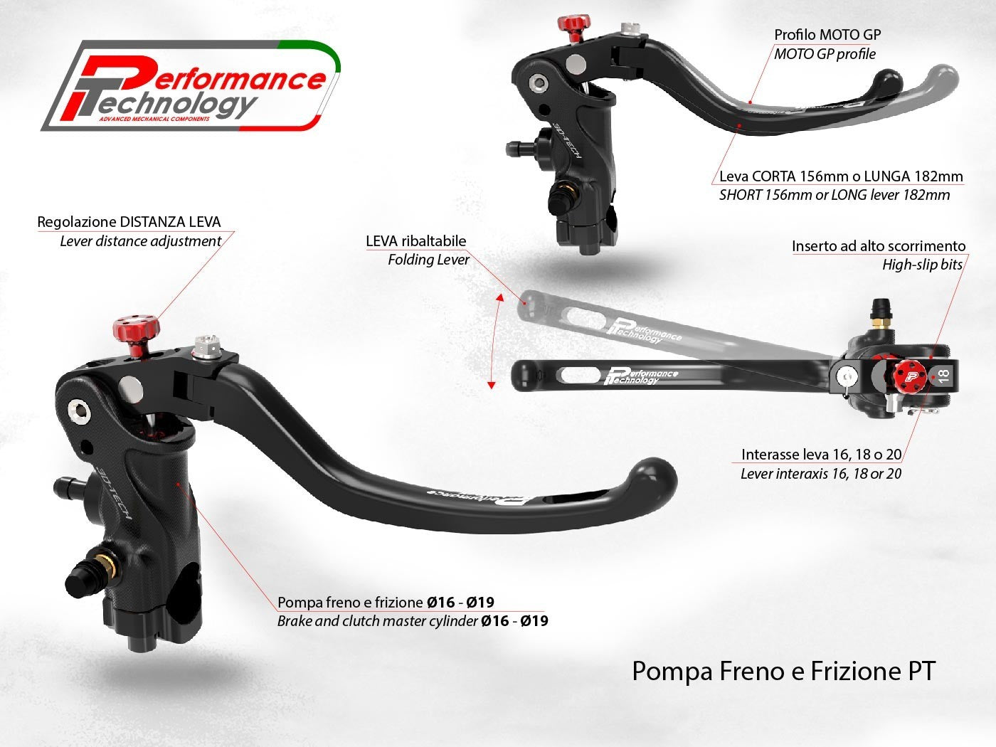 Ducabike DBK HPB Brake Radial Master Cylinder 3d-Tech