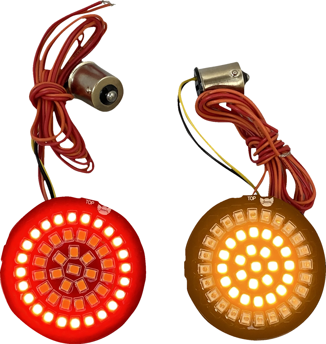 Custom Dynamics Bullet Rear Turn Signal - 1156 - Amber Lens