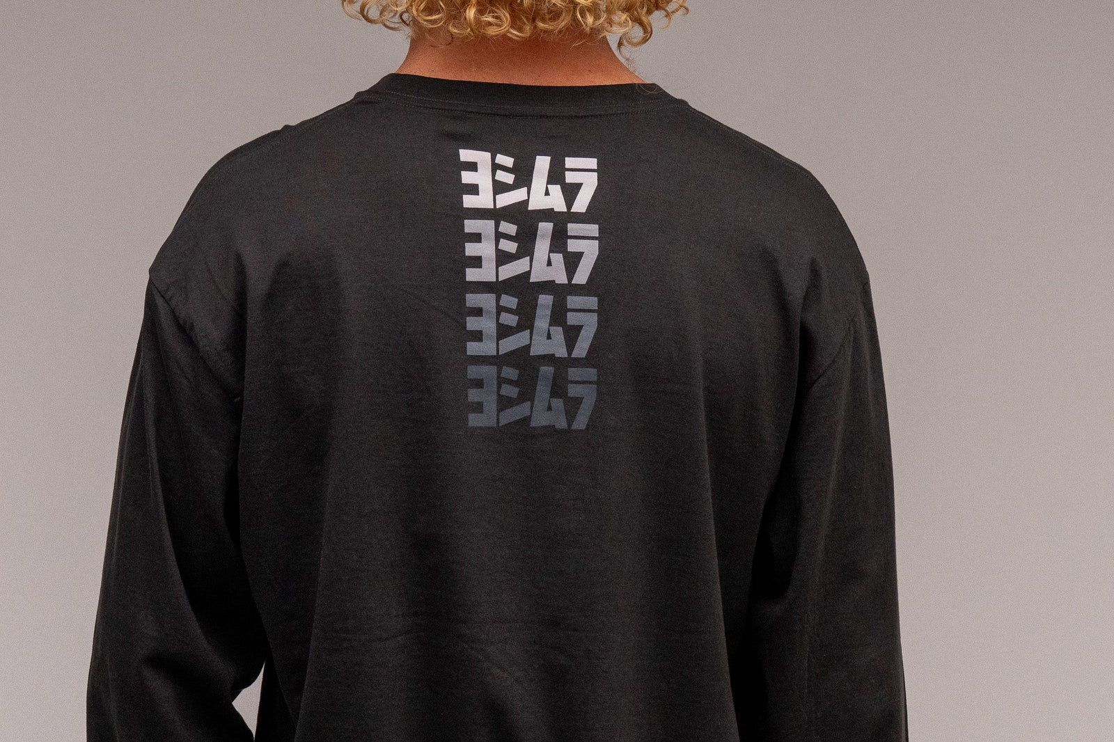 Yoshimura Intro Long Sleeve Tee Coal