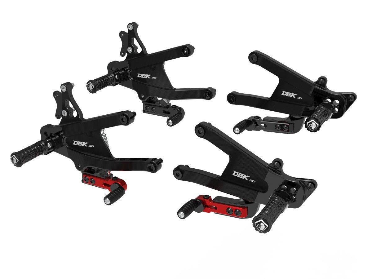 Ducabike DBK Ducati Panigale V4 2025 Adjustable SBK Rearsets