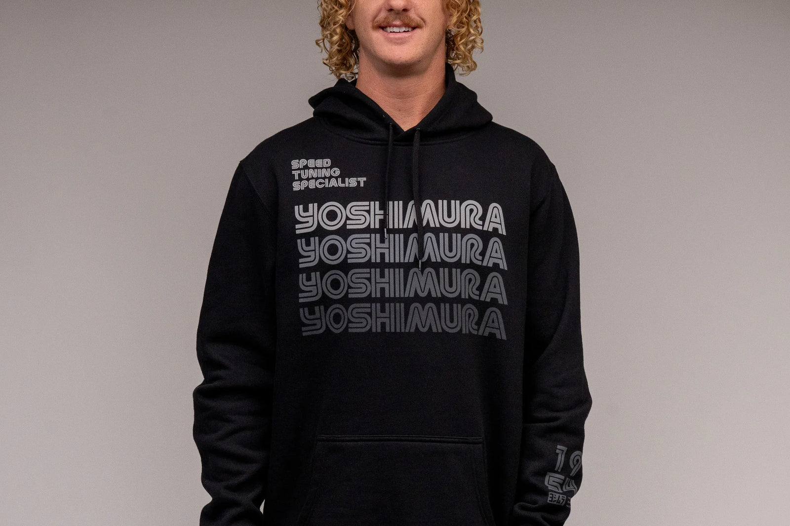 Yoshimura Shades Pull Over Hoodie Black