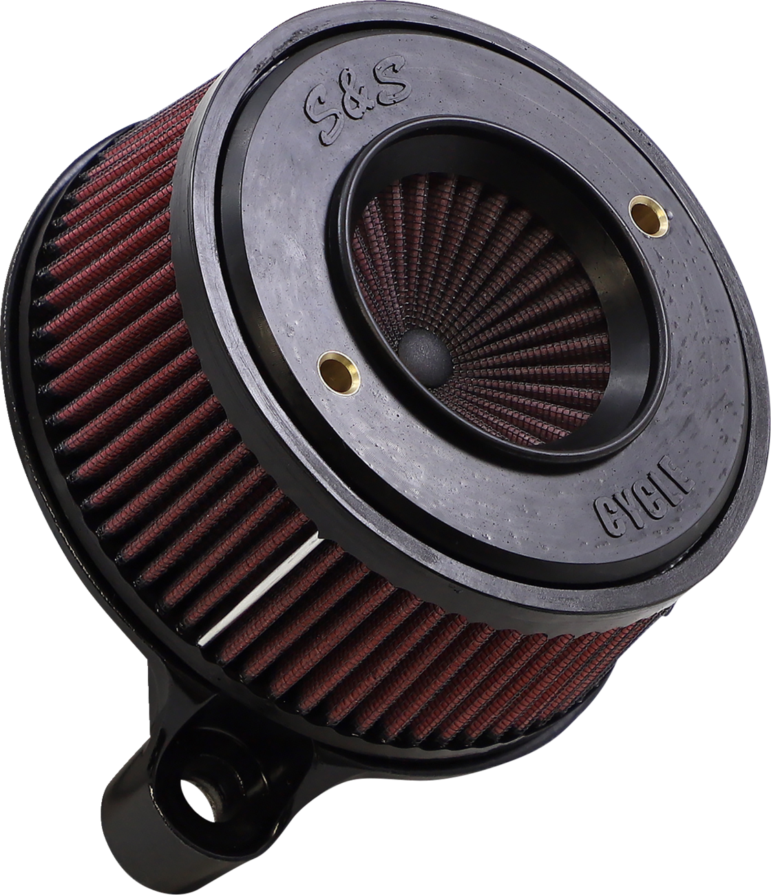 S&S Cycle Air Stinger Stealth Air Cleaner Kit - Black Chrome Ring