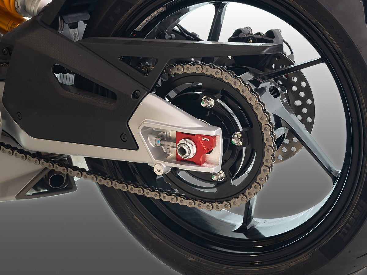 Ducabike DBK Aprilia RS 660/Tuono 660 CNC Chain Adjuster Slider Kit
