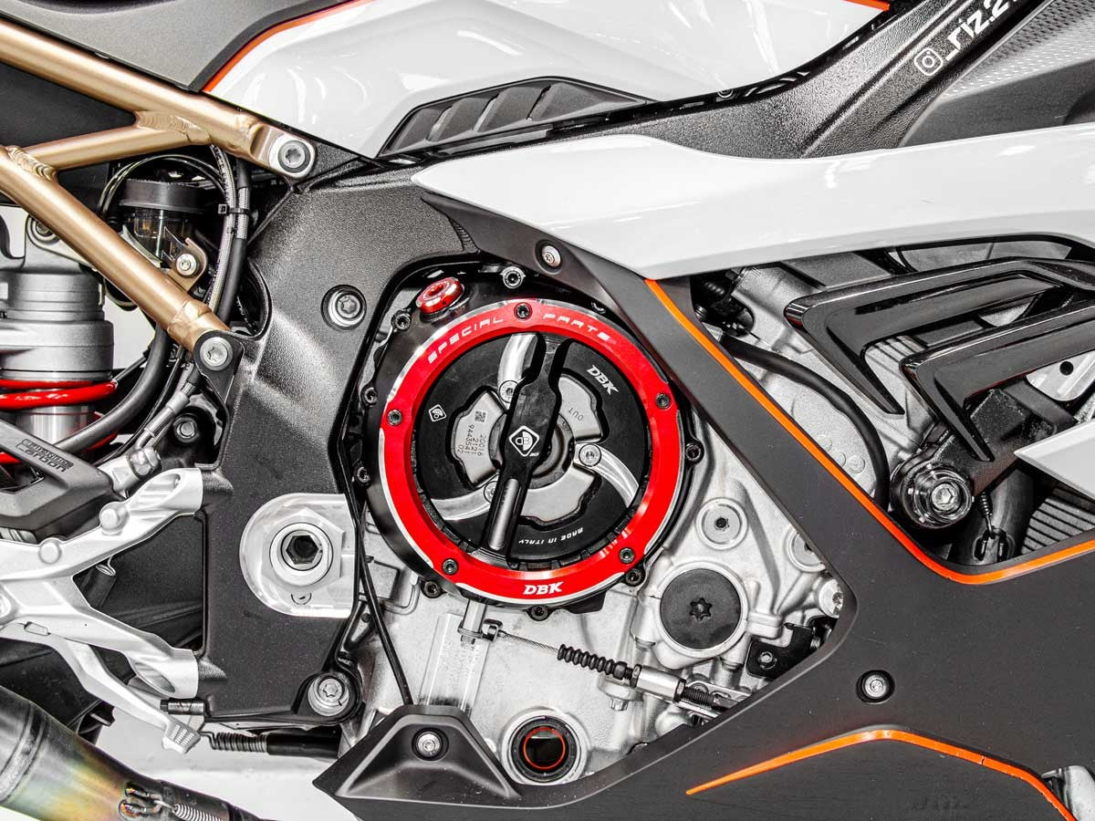 Ducabike DBK Ccdv12 BMW Clear Clutch Cover Oil Bath 3D-EVO