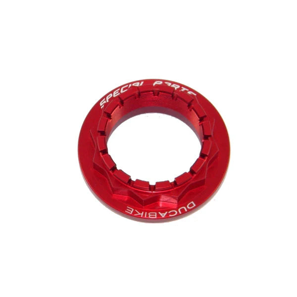 Ducabike DBK CNC Aluminum Rear Wheel Nut For Streetfighter V4 V4S - Red