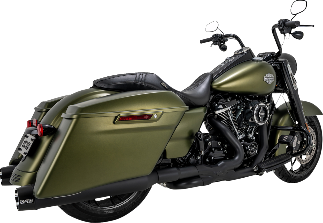 Vance & Hines Blackbird 450 Slip-On Mufflers - Black