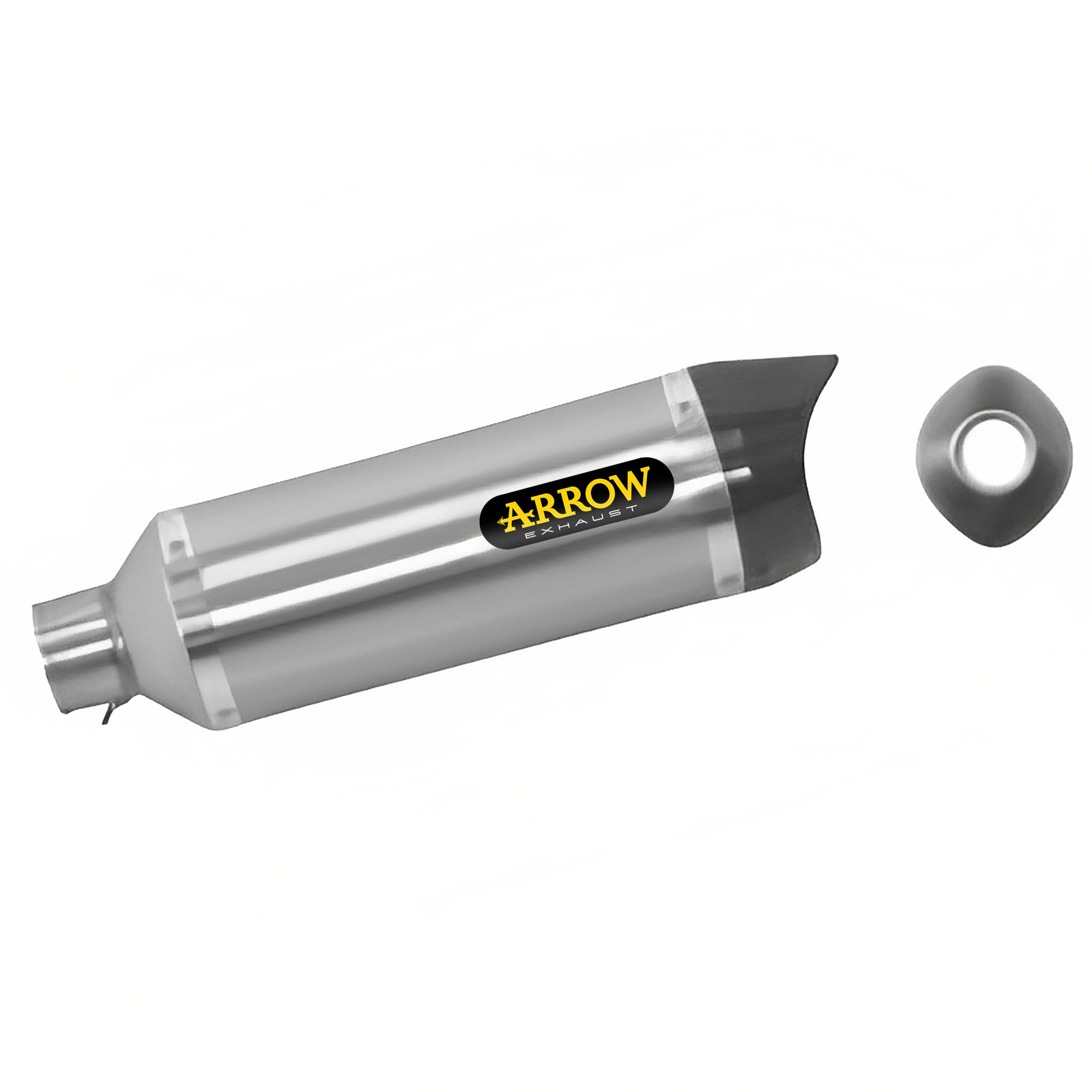 Arrow 71753PK Street Thunder Titanium Slip On With Carbon End Cap