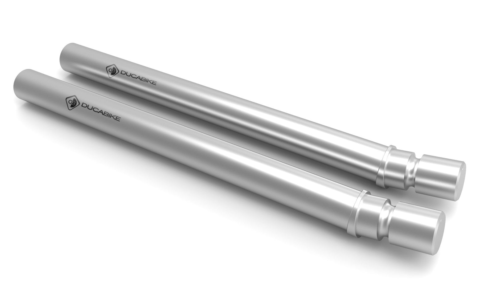 Ducabike DBK TM03 Adjustable Handlebar Tubes 10 Degrees - SILVER