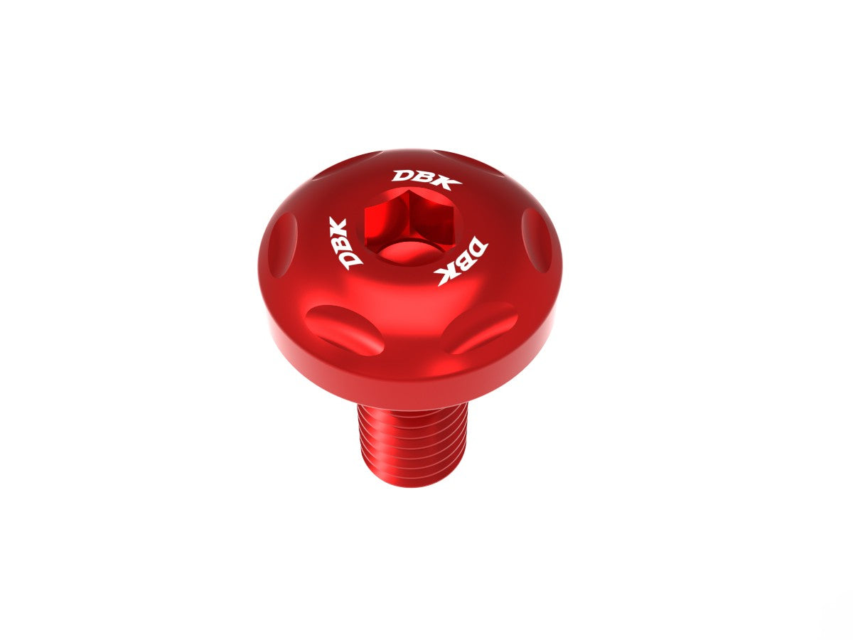 Ducabike DBK KVT89 HM 698 Rear Brake Oil Reservoir Screw Kit - Red
