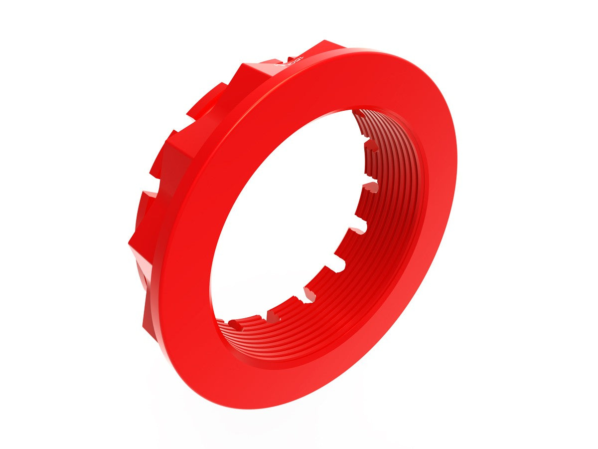 Ducabike DBK DPC02 Crown / Wheel Nut - Red