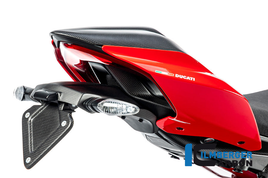 Ilmberger Carbon Seat Cover V4 Ducati Streetfighter - Matte