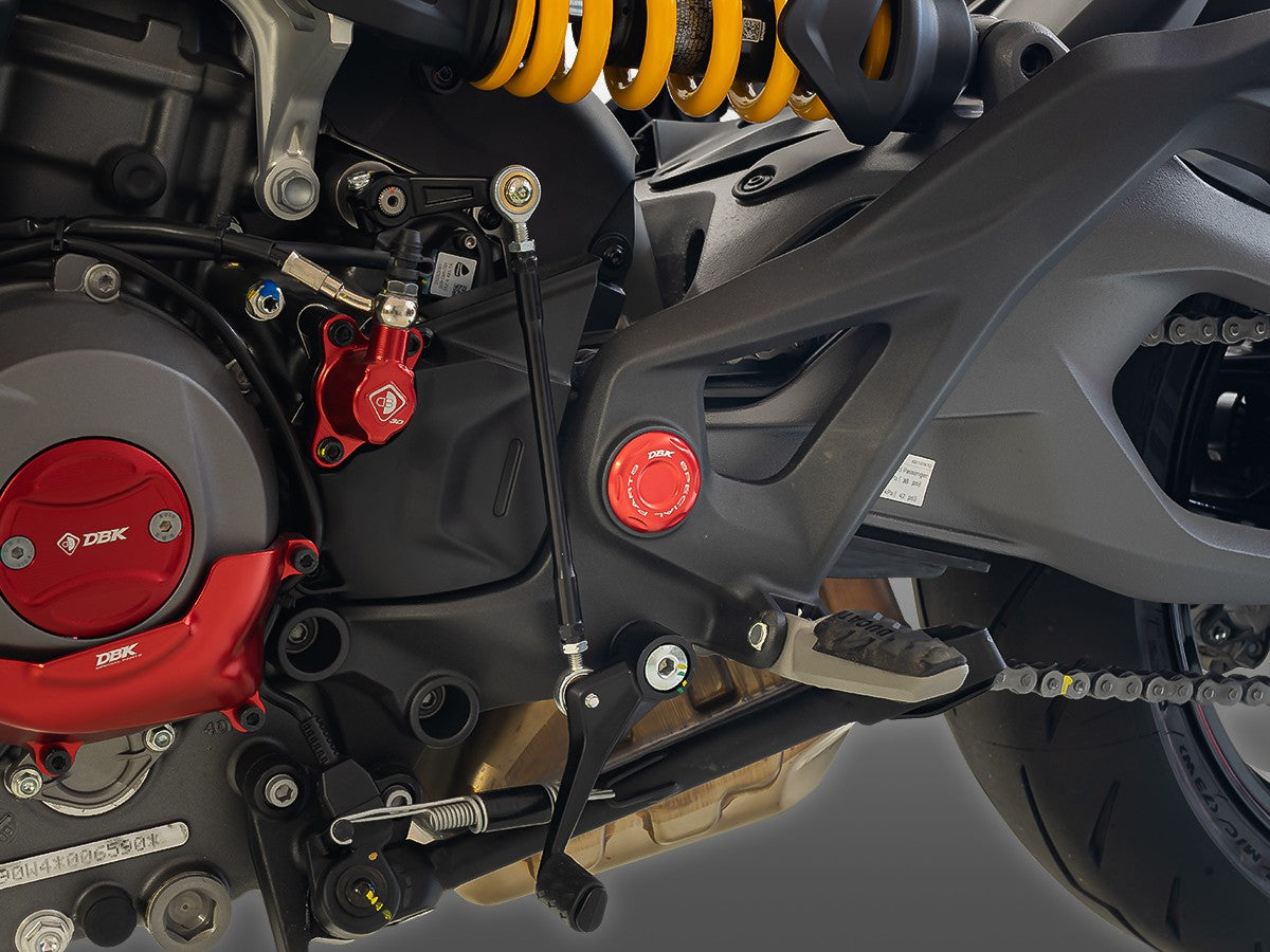 Ducabike DBK CNC Footrest Cap Kit Ducati Monster V2