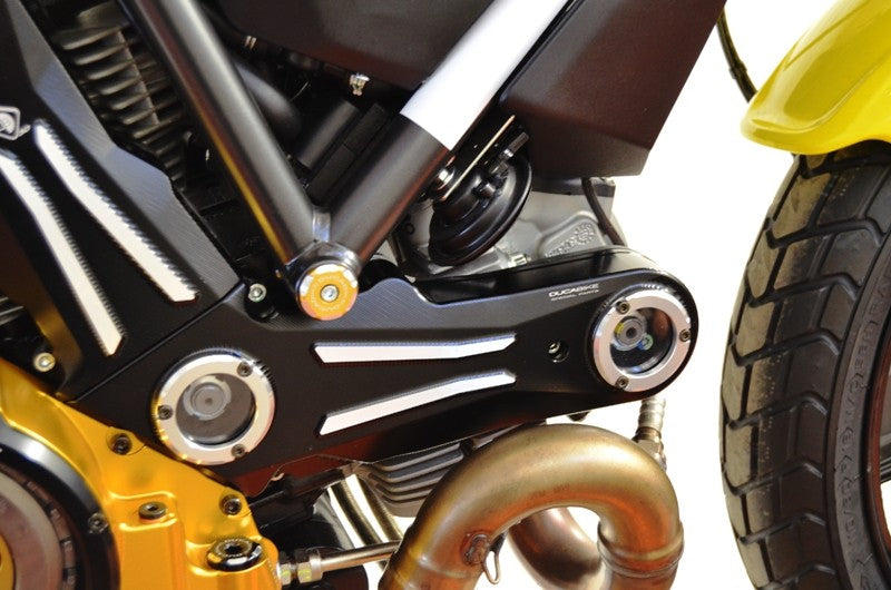 Ducabike DBK CDSCRA01 Timing Belt Cover - BLACK-SILVER