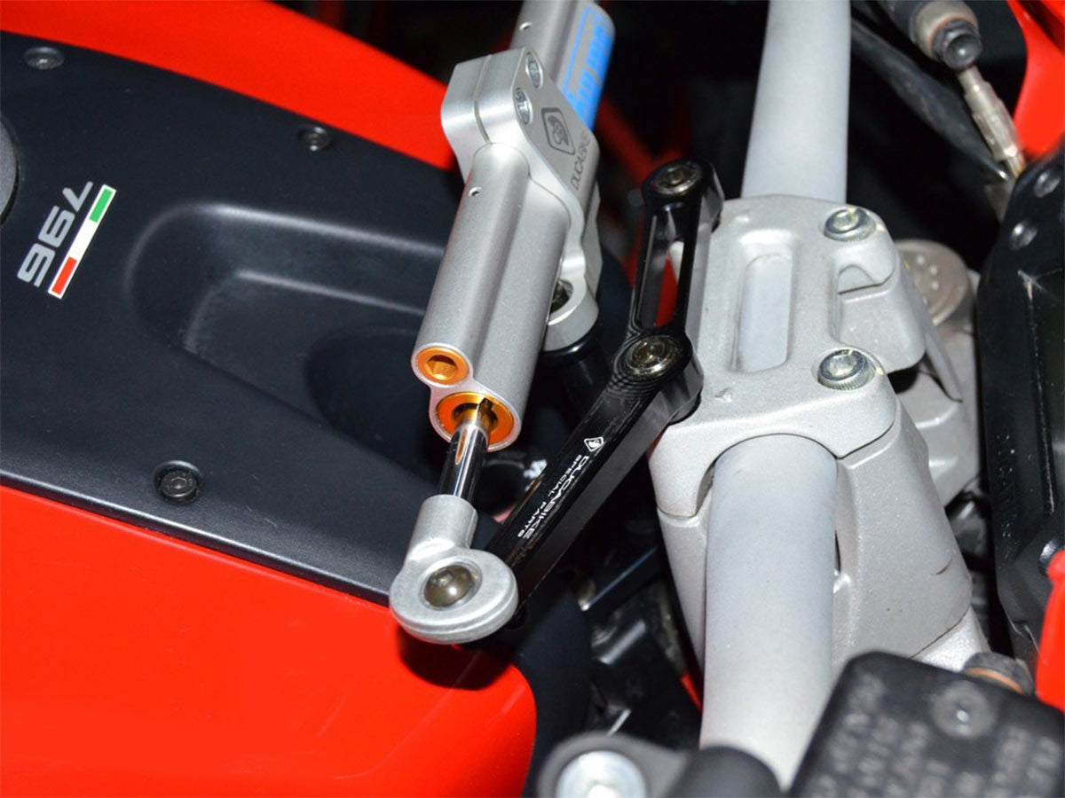 Ducabike DBK SAS06 Kit Mount Steering Damper M796 / 1100 Evo - BLACK