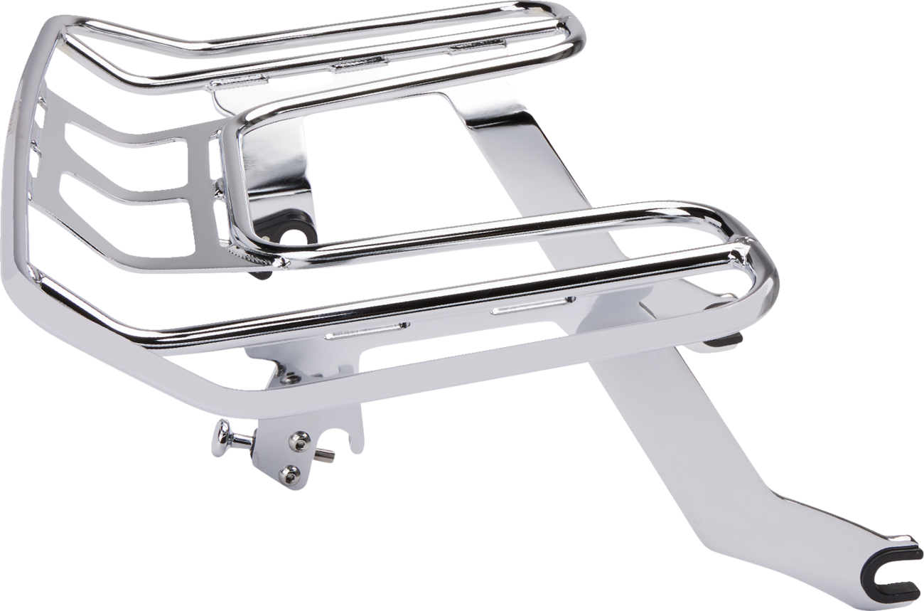 Cobra Detachable Wrap Around Rack - Chrome - Bobber