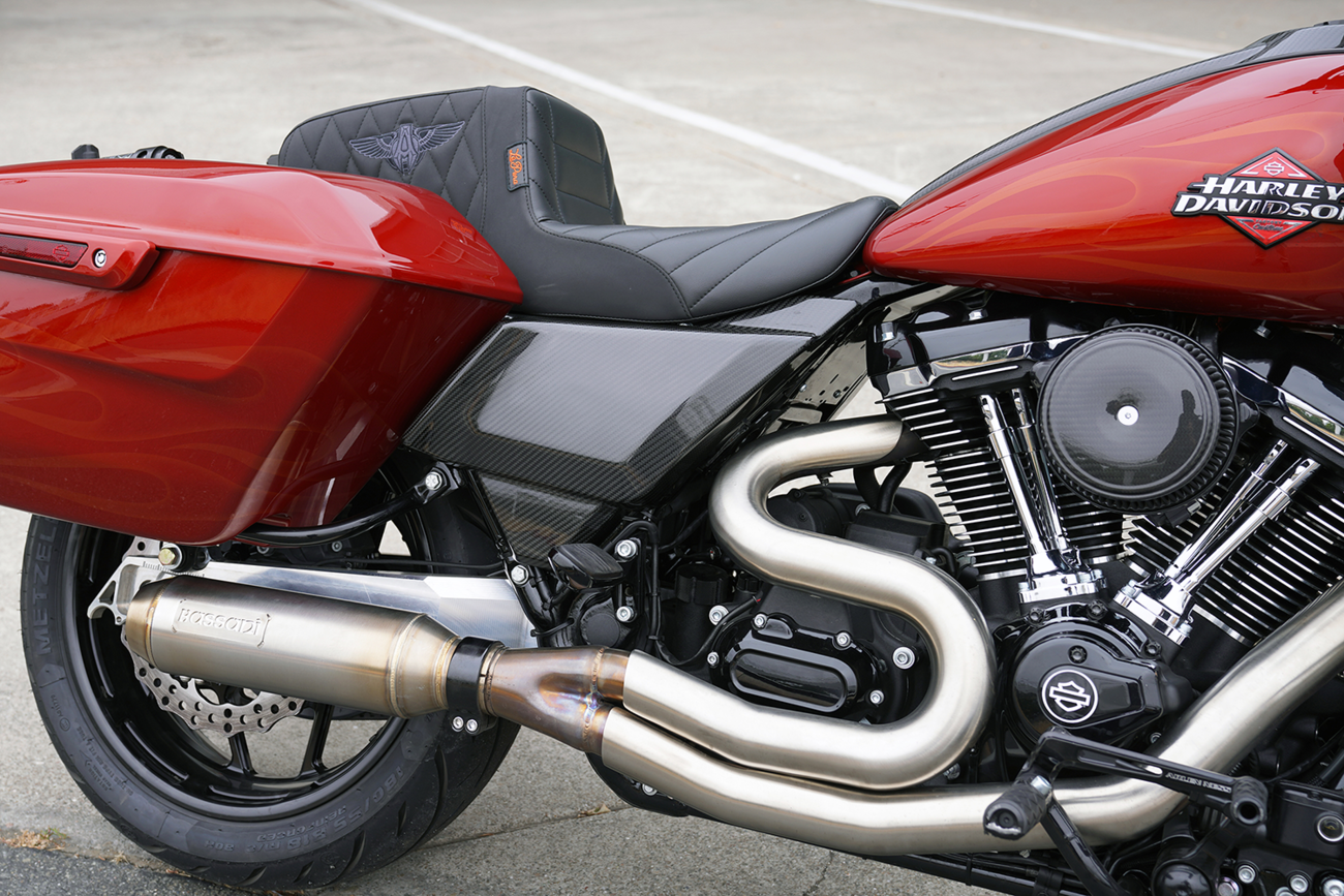 Arlen NESS Side Covers - Carbon Fiber - Harley-Davidson® - Touring '09-'23