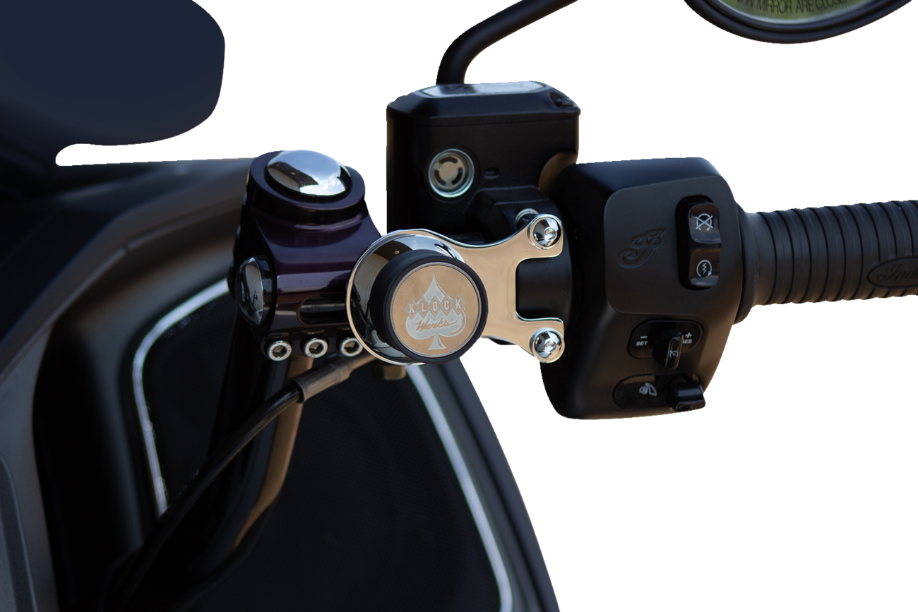 Klock Werks iOmount™ For Indian - Ambidextrous Mount - Chrome - Challenger/Pursuit