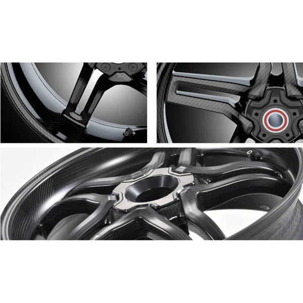BST Rapid TEK Carbon Fiber Wheel Set For Multistrada V4 PP RS