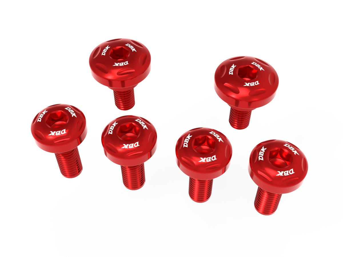 Ducabike DBK KVT100 Panigale V4 MY 2025 Fairing Screws Kit - Red