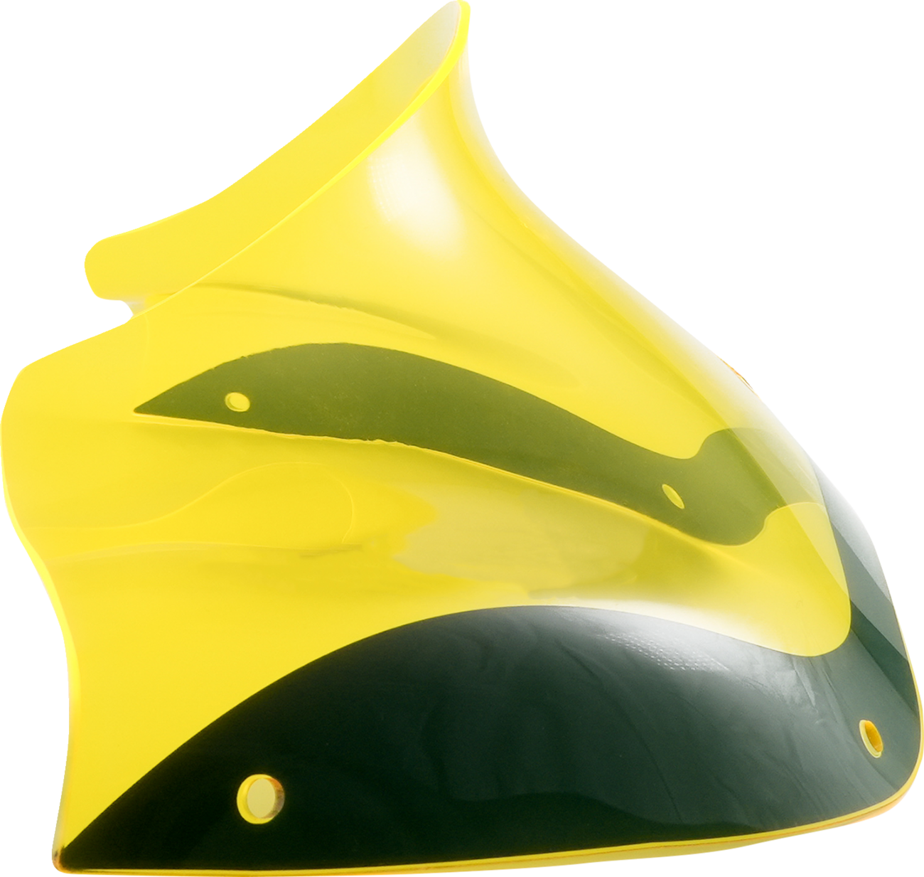 Klock Werks Ice Flare® Windshield - 8" - Yellow Ice - '98-'13 FLTR