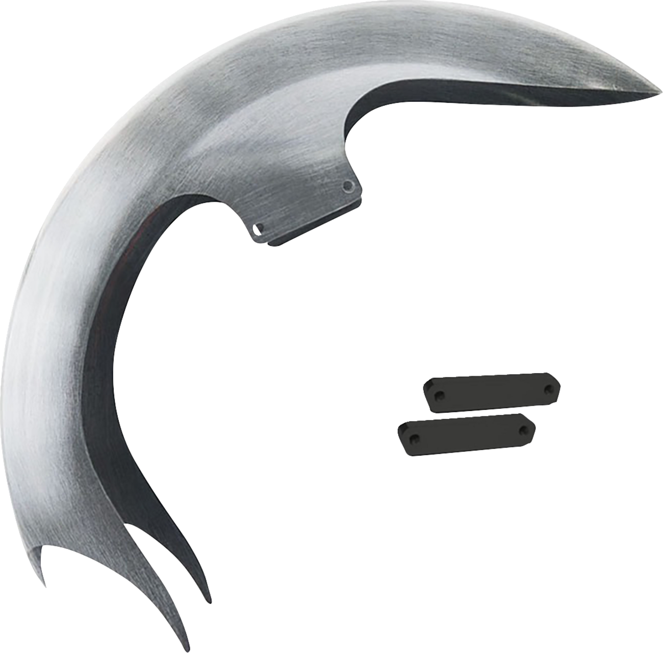Paul Yaffe Bagger Nation Talon Front Fender - 21" Wheel - With Black Adapters - HD Touring
