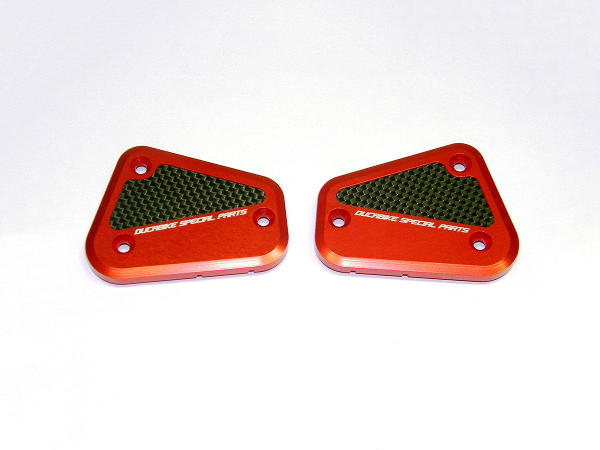 Ducabike DBK TLS03 Fluid Reservoir Caps - RED
