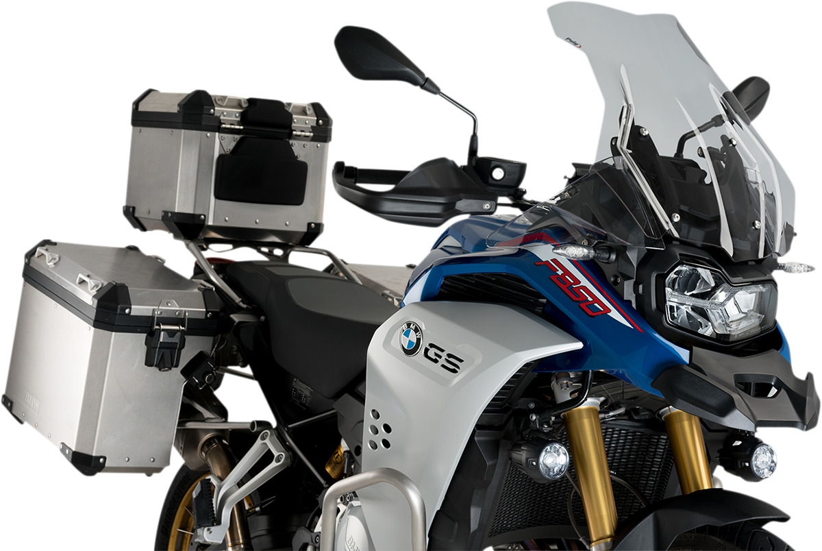 PUIG HI-Tech Parts Touring Windscreen - 21-1/4" - Smoke - BMW