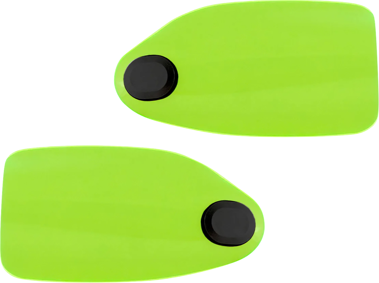 Klock Werks Flare® Handguards - Harley-Davidson Hydraulic Clutch - Green Ice