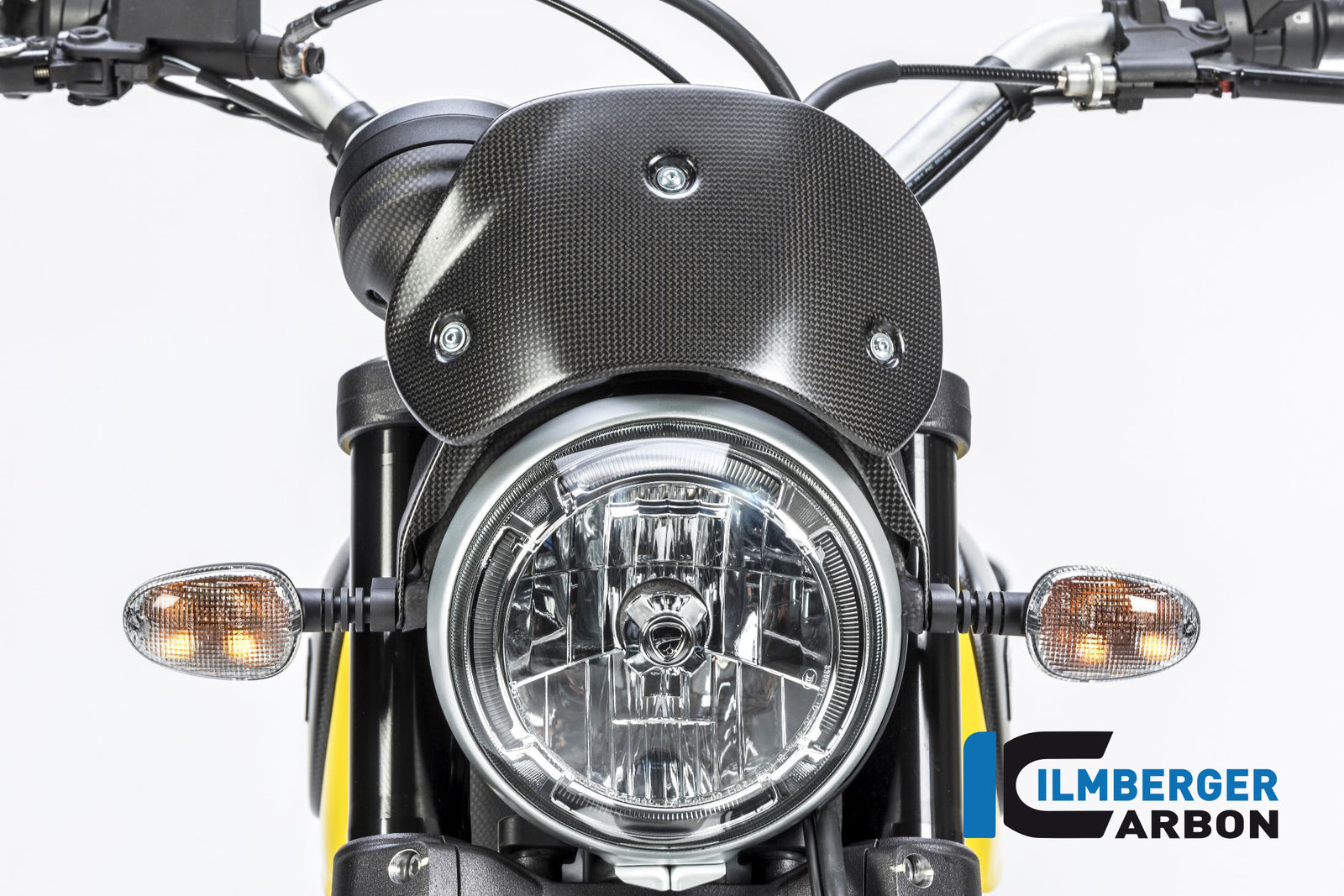 Ilmberger Carbon Windshield Ducati Scrambler 2016 - Matte