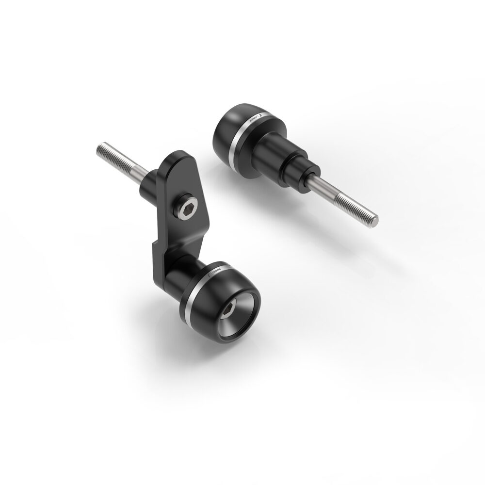 Rizoma Side Sliders Kit - silver / right-left