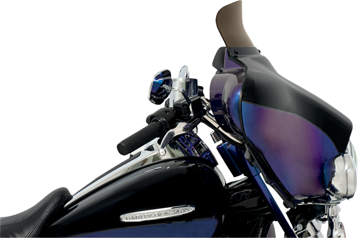Memphis Shades Spoiler Windshield - 5" - Smoke - FLH