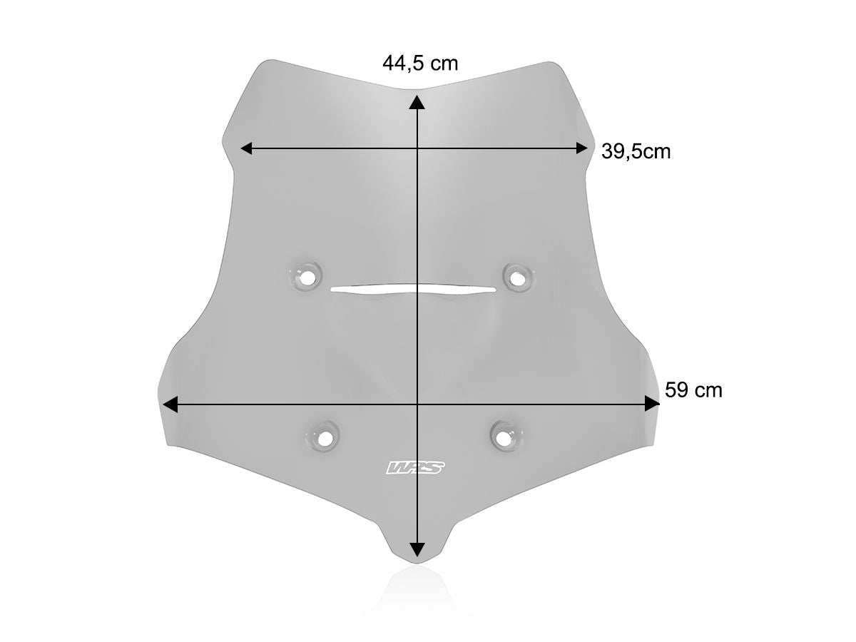 WRS Windscreen Touring Voge Valico 525 DSX 2023-2024 / 625 DSX 2025-2026