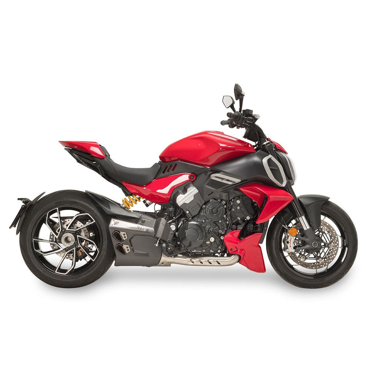 Termignoni 4 Uscite Dragster Edition Exhaust for Diavel V4