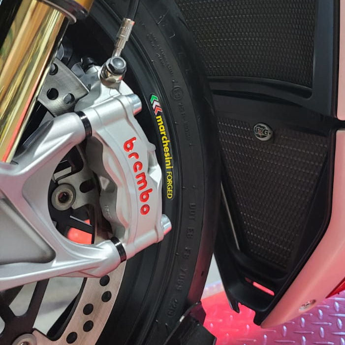 Desmoworld Caliper Spacers for Ducati Streetfighter V4 V4S